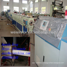 CE Qingdao weier Single vis PE tuyau en plastique machine